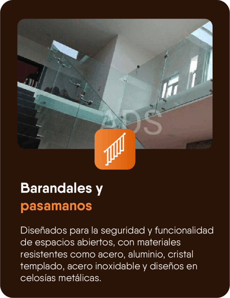 Barandales y pasamanos
