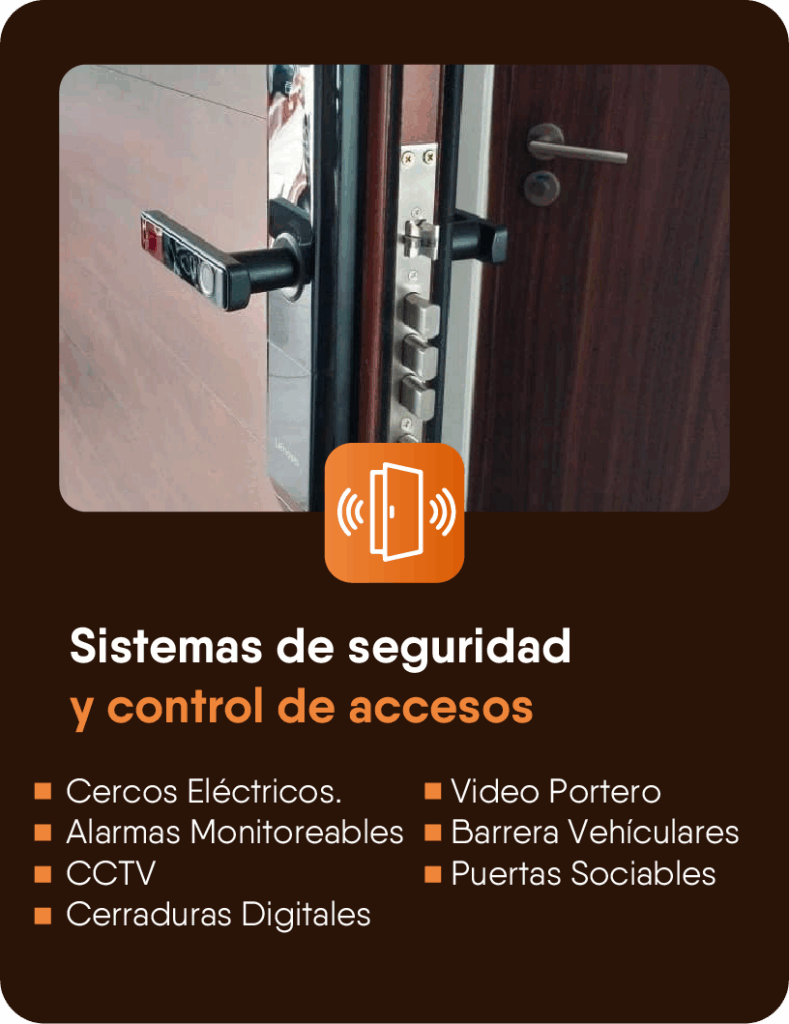 Sistemas de seguridad y control de accesos