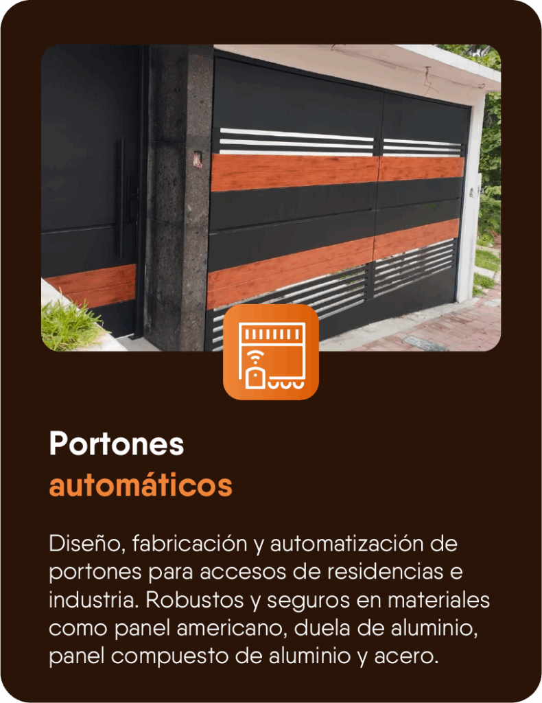 Portones automaticos